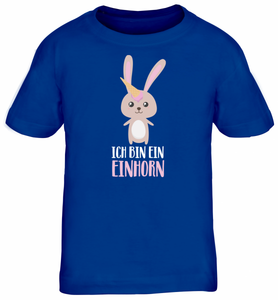 Hase Ich Bin Ein Einhorn Kinder T Shirt Von Shirtstreet Shirtstreet