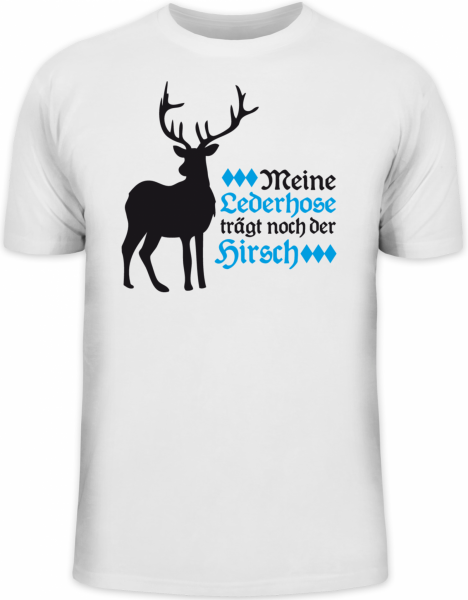 Herren T Shirt mit Hirsch braun Herren T Shirt mit Hirsch braun