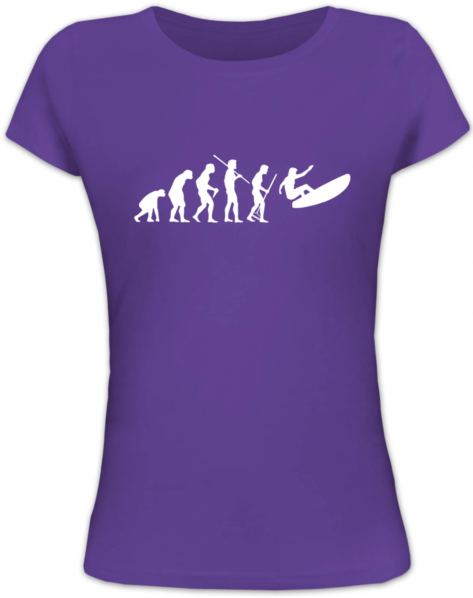 Lady Shirt EVOLUTION SURFEN TShirts Frauen ShirtStreet